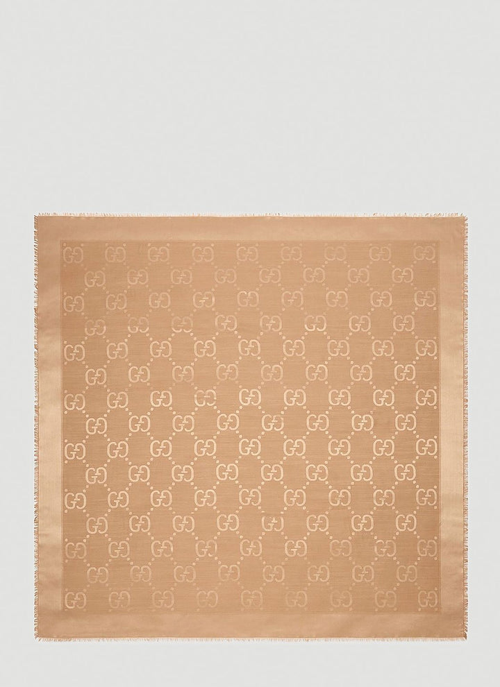 Gucci Women Gg Jacquard Scarf