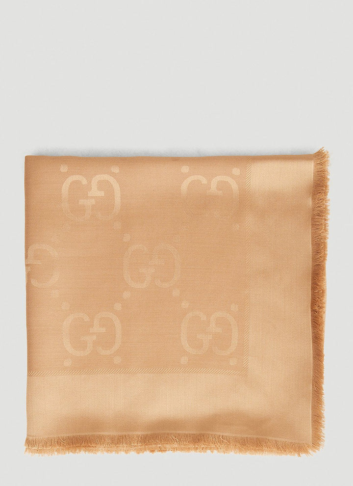 Gucci Women Gg Jacquard Scarf