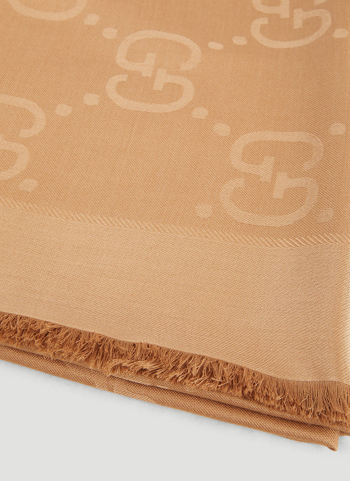 Gucci Women Gg Jacquard Scarf