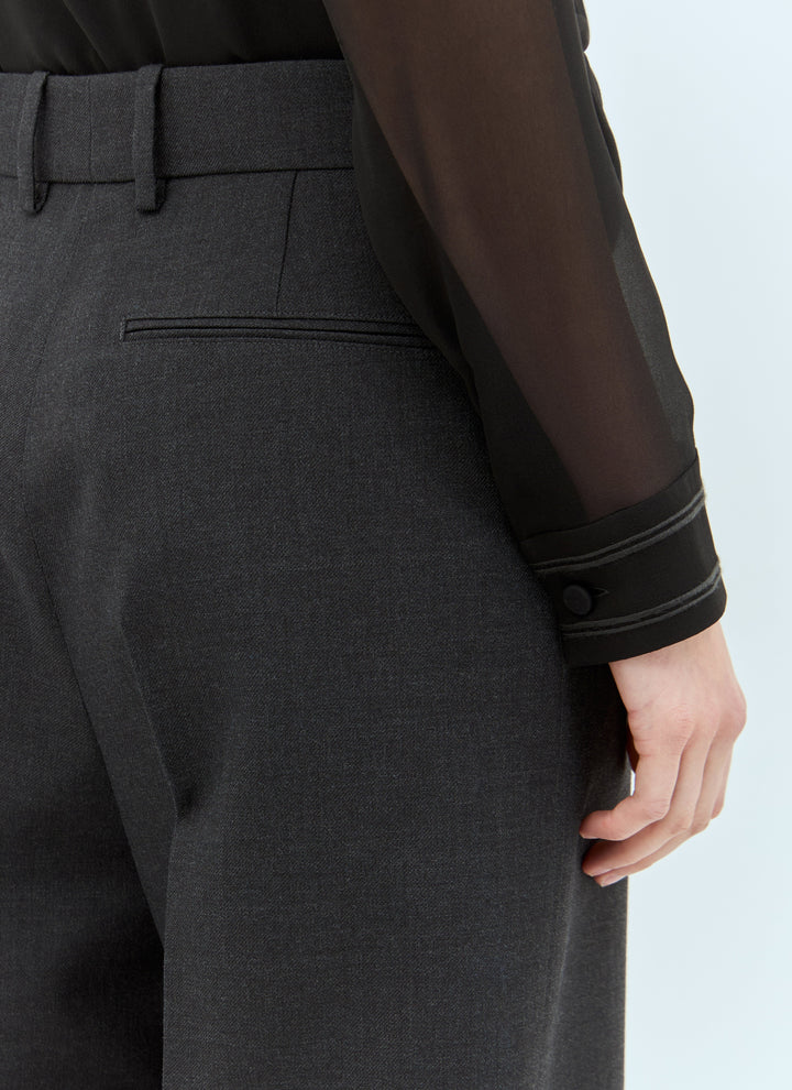 Gucci Women Wool Tailored Pants