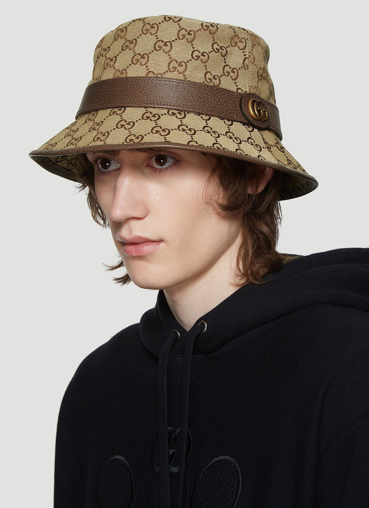 Gucci Men Gg Canvas Bucket Hat