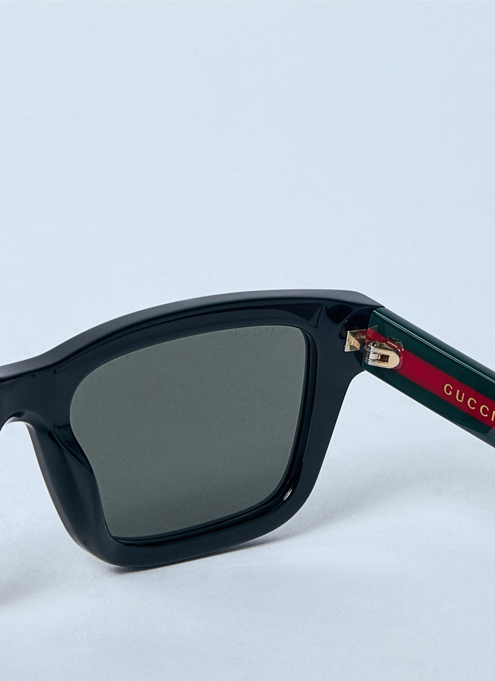 Gucci Men Rectangle Frame Sunglasses