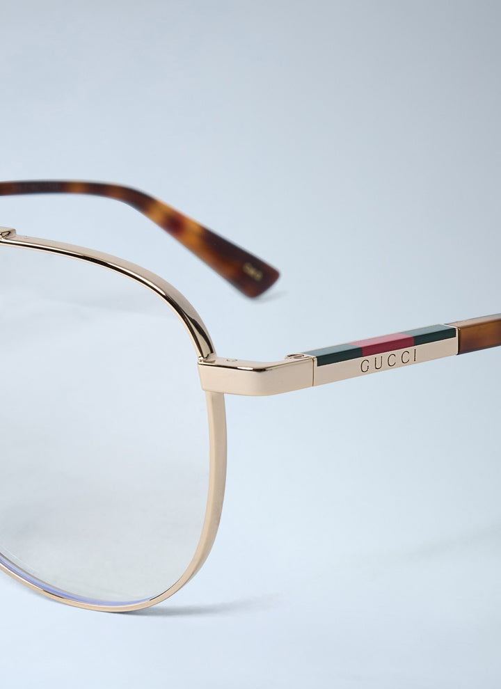 Gucci Men Square Glasses