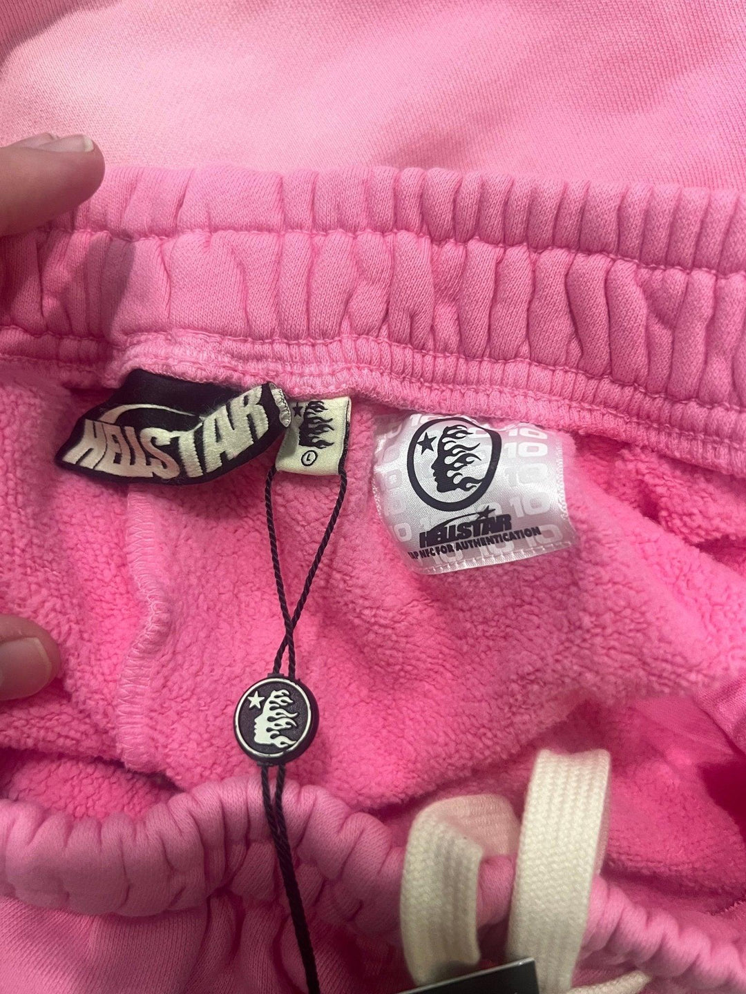 Hellstar Flame Shorts Pink