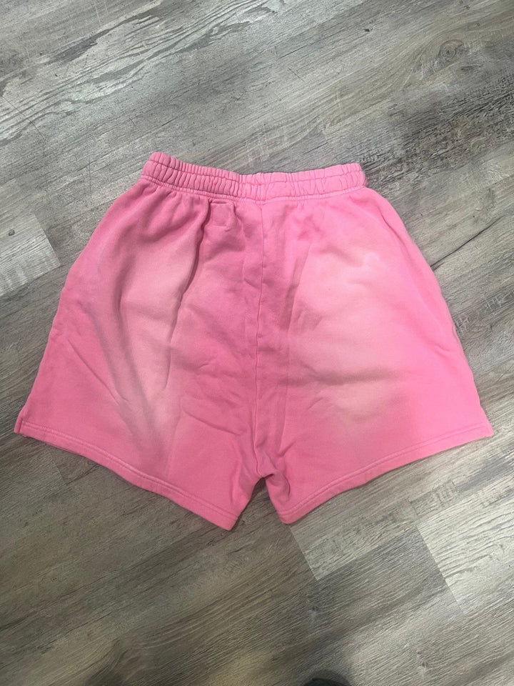 Hellstar Flame Shorts Pink