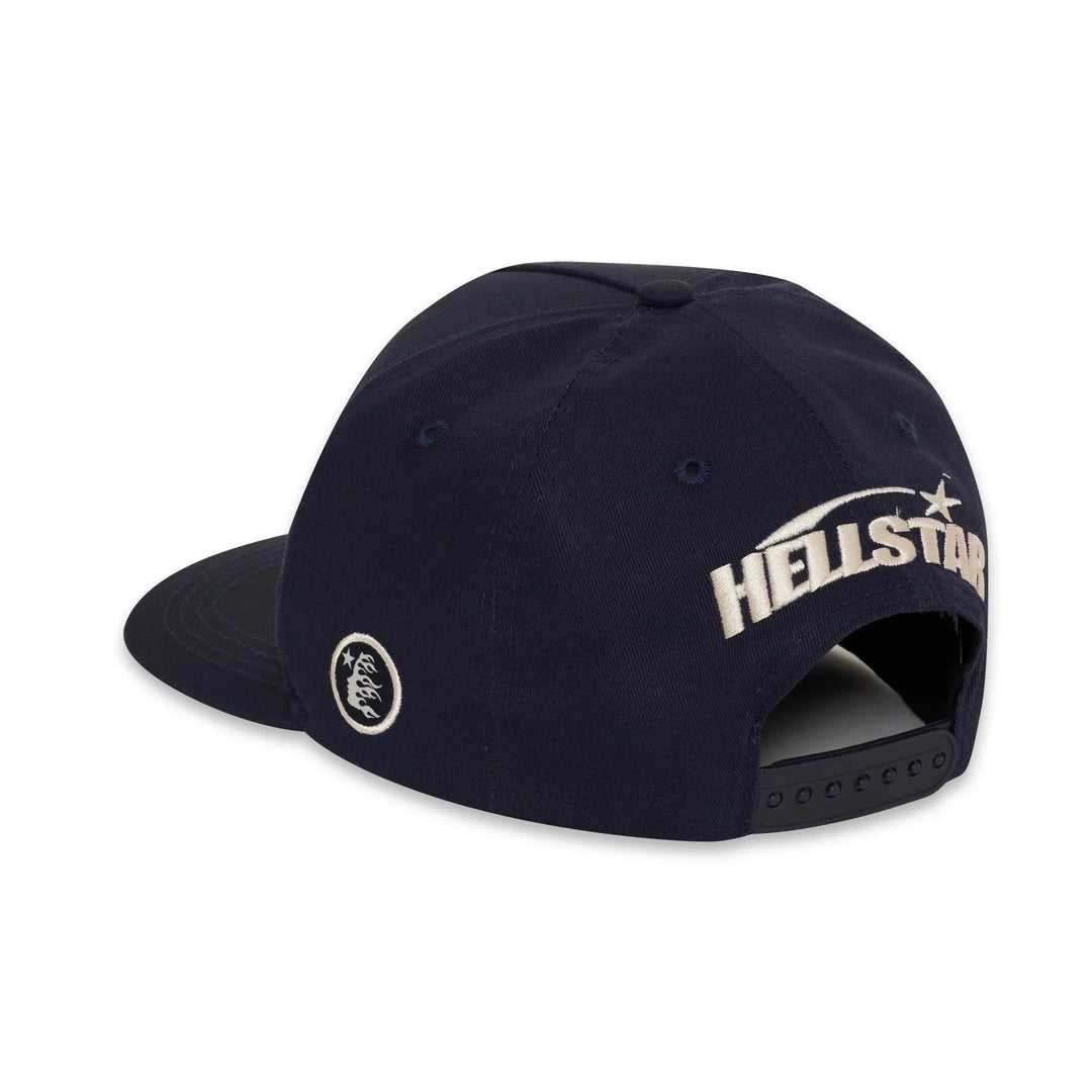 Hellstar NY Snapback Hat Navy