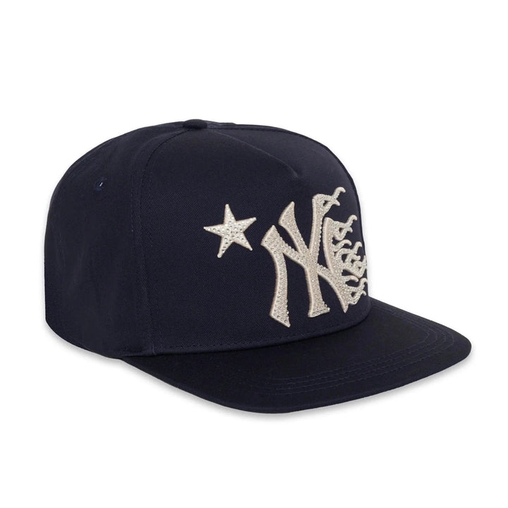 Hellstar NY Snapback Hat Navy