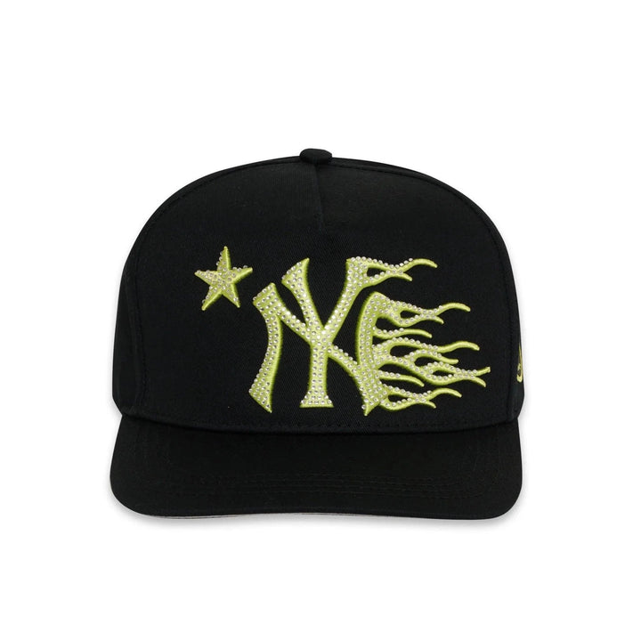 Hellstar NY Snapback Hat Neon