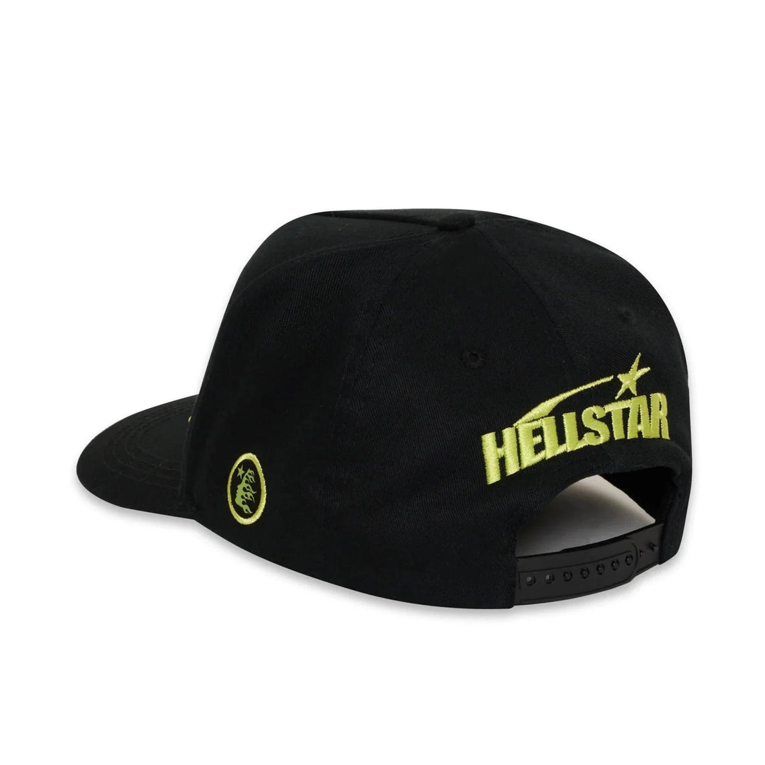Hellstar NY Snapback Hat Neon