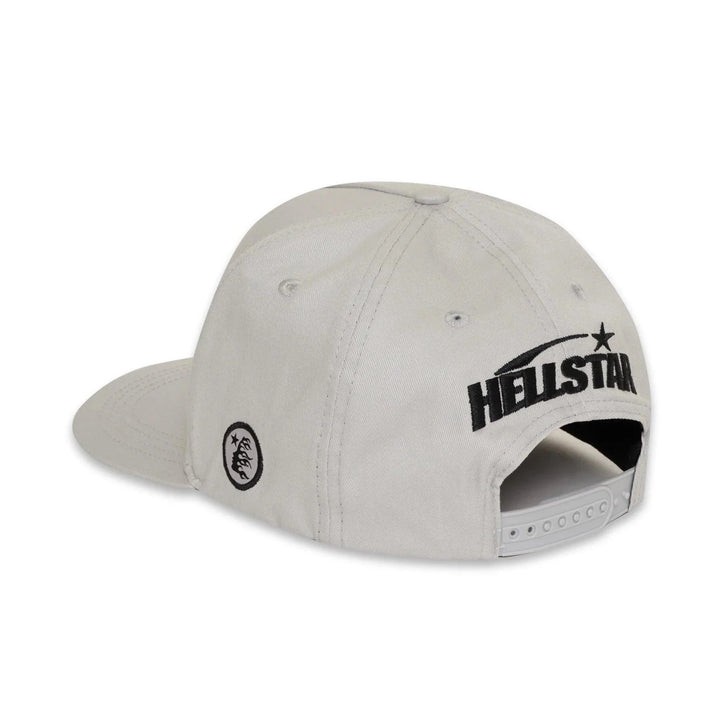 Hellstar NY Snapback Hat White