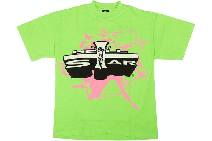 Hellstar Son of G-D T-shirt Neon Green