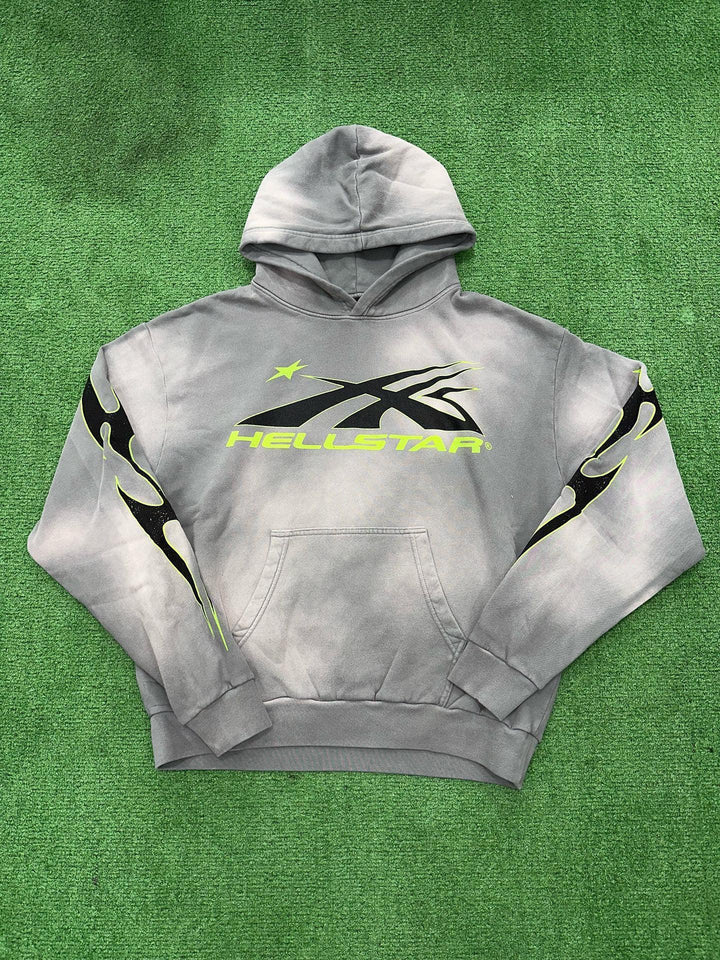 Hellstar Sport Hoodie Grey