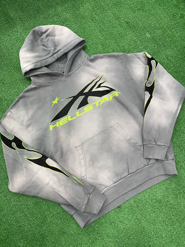 Hellstar Sport Hoodie Grey