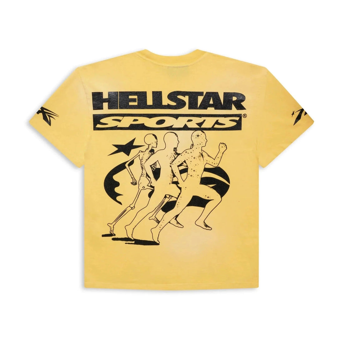 Hellstar Sports Marathon T-Shirt (Yellow)