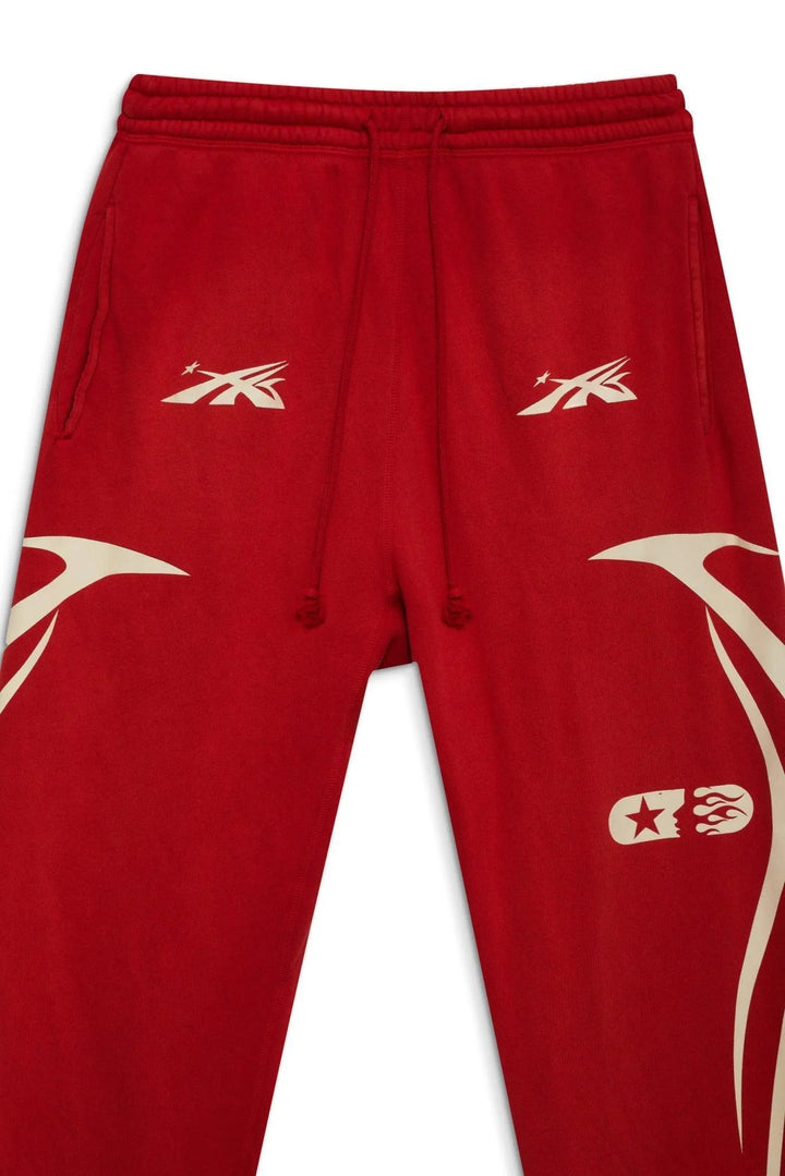 Hellstar Sports Sweatpants (Red)