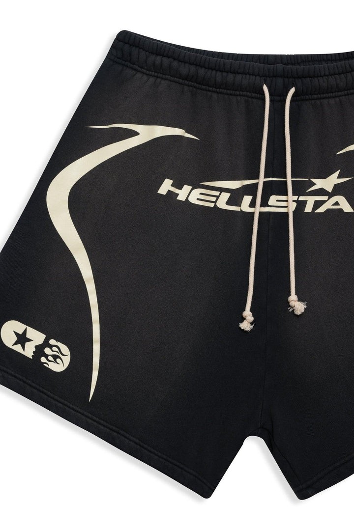 Hellstar Studios Warm Up Shorts Black