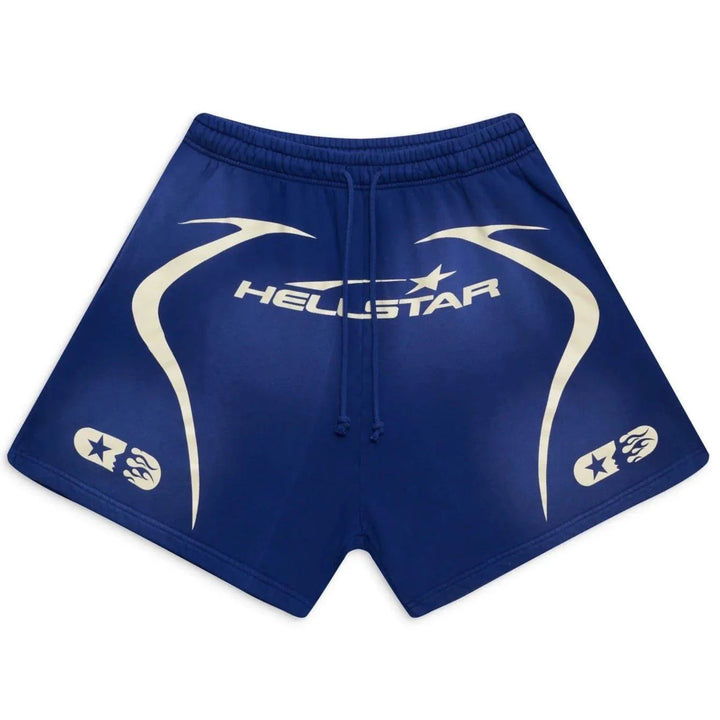 Hellstar Studios Warm Up Shorts Blue