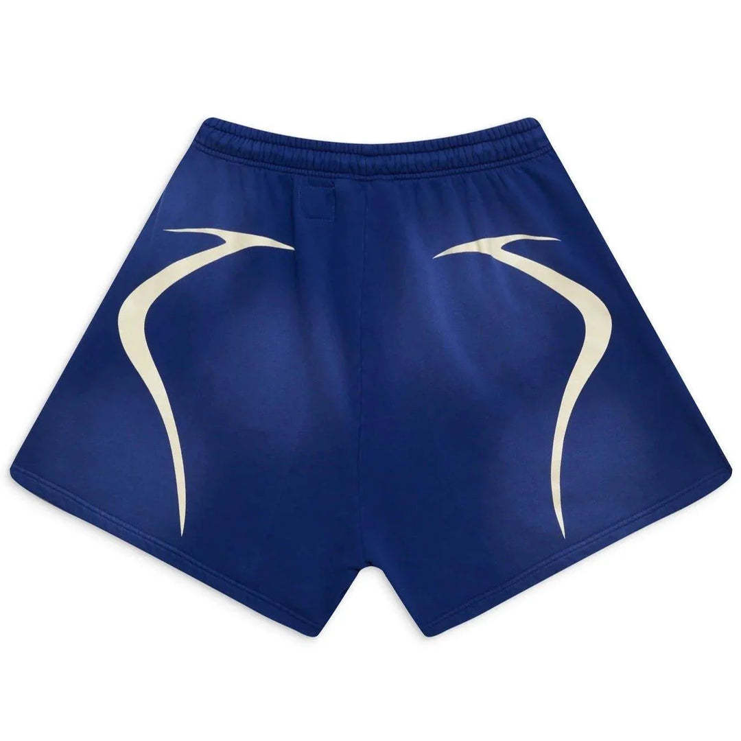 Hellstar Studios Warm Up Shorts Blue
