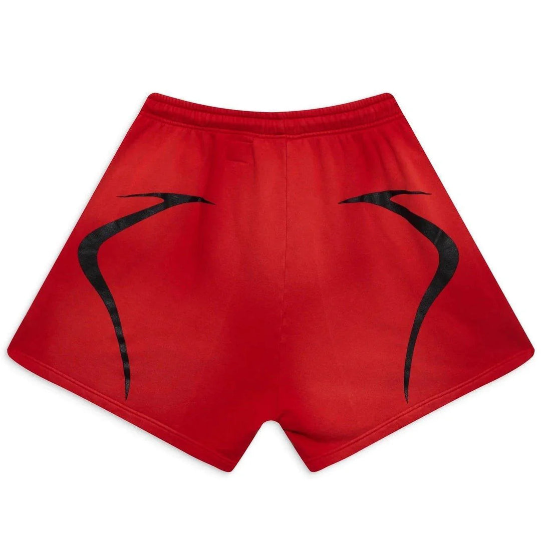 Hellstar Studios Warm Up Shorts Red