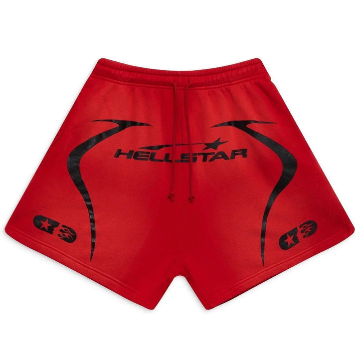 Hellstar Studios Warm Up Shorts Red