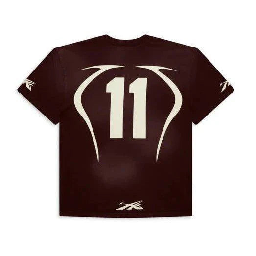 Hellstar Studios Warm Up T-Shirt Brown