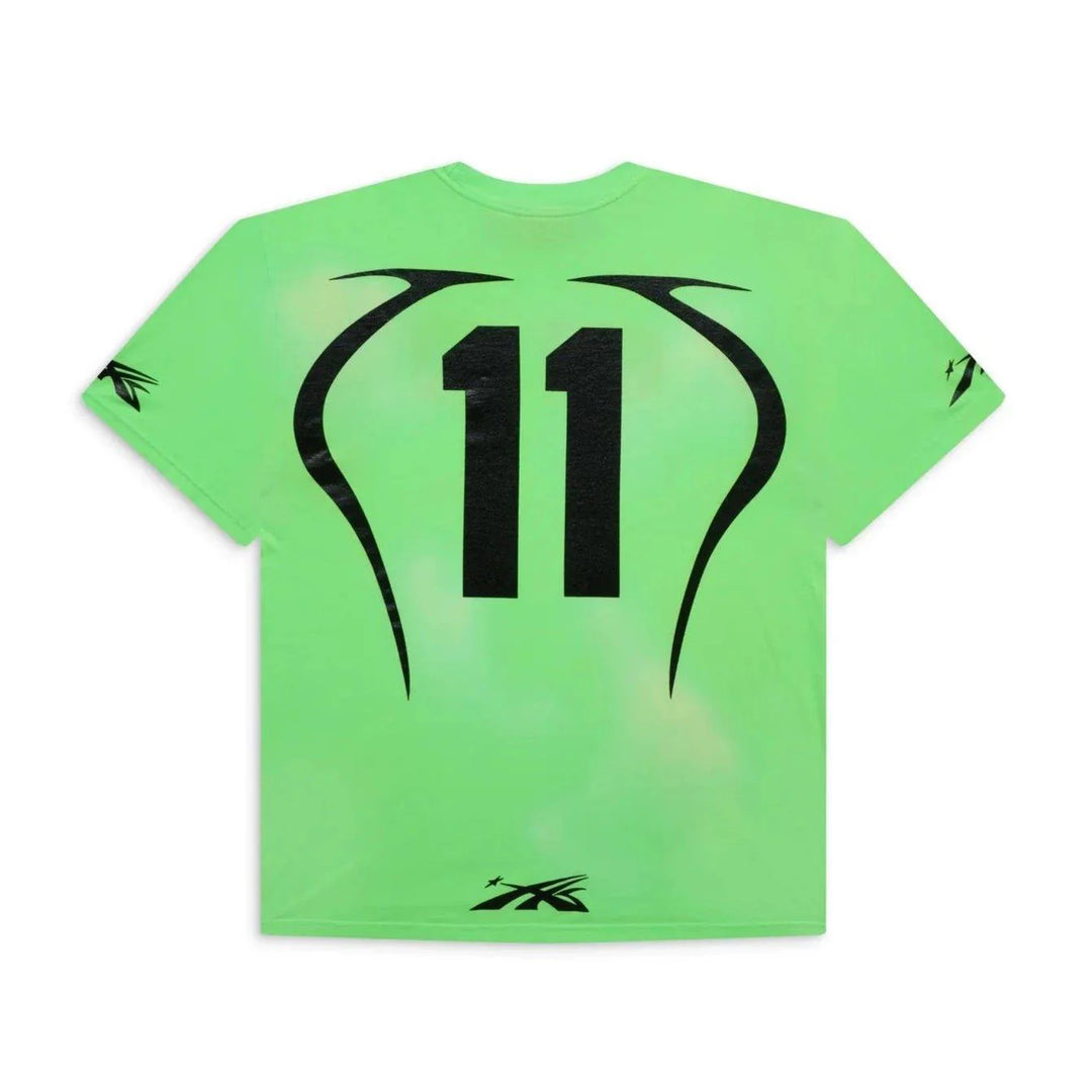 Hellstar Studios Warm Up T-Shirt Neon Green