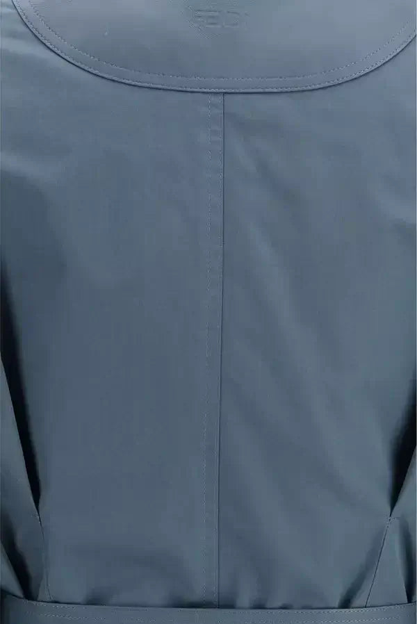 FENDI Gabardine Coat Cotton SS26 Regular Fit Designer Outerwear | STORE 7994