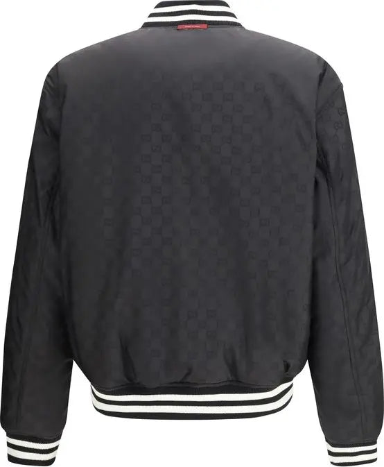 GUCCI GG Supreme Reversible Nylon Jacket – Black | Men | SS26