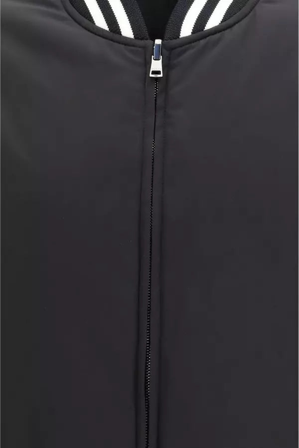 GUCCI GG Supreme Reversible Nylon Jacket – Black | Men | SS26