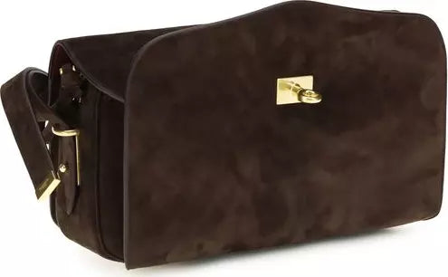 BALENCIAGA brown leather bag