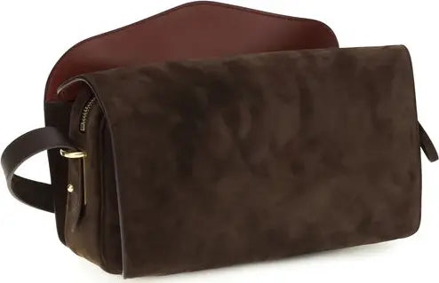 Balenciaga Brown Calf Leather Bos Taurus Shoulder Bag – Women | Designer Collection