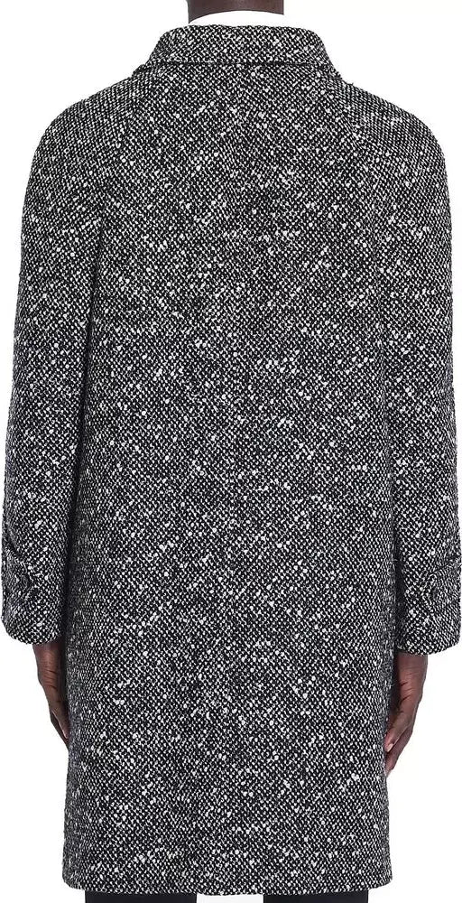 Celine Grey Wool Blend Button Front Jacket Regular Fit Men | S7