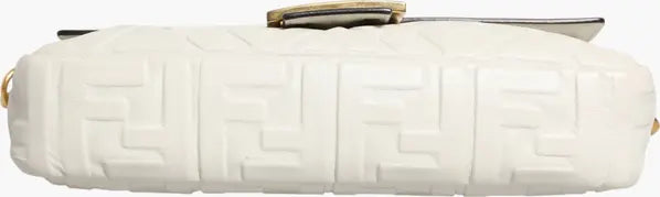 Fendi FF Embossed Baguette Nappa Leather Bag – Women | Designer Collection