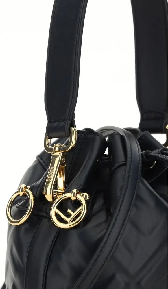 Fendi Black Polyamide Bucket Bag – Women | Designer Collection