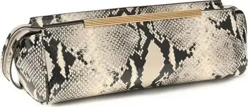 KHAITE Donna Calf Suede Clutch – Multicolor | Women’s SS26