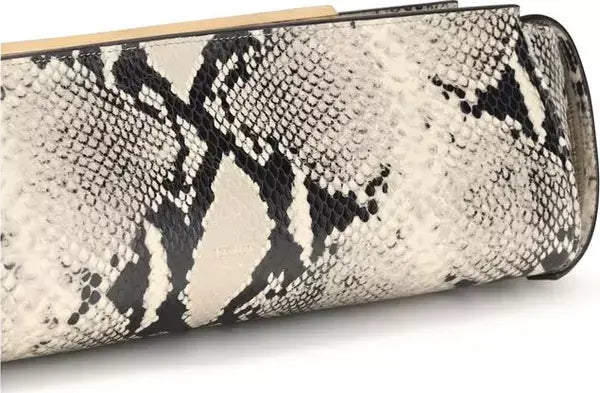 KHAITE Donna Calf Suede Clutch – Multicolor | Women’s SS26