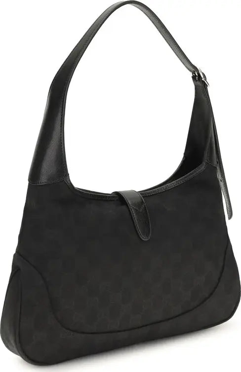 Gucci Jackie 1961 Medium Shoulder Bag Beige & Black | STORE 7994