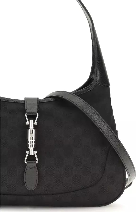 Gucci Jackie 1961 Medium Shoulder Bag Beige & Black | STORE 7994