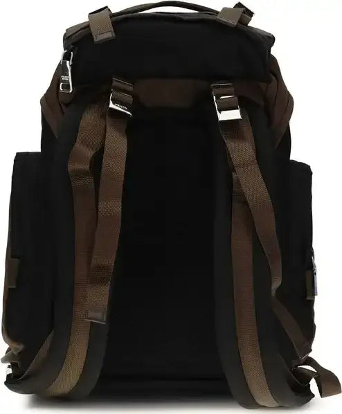 Prada Brown Re-Nylon & Leather Backpack