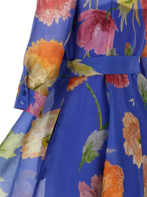 carolina-herrera-blue-silk-poppies-print-long-dress