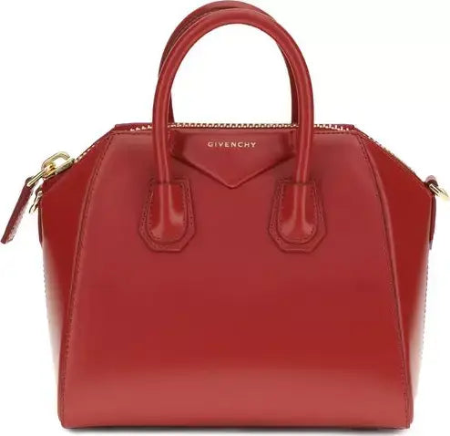 Givenchy Antigona Mini Multicolor Calf Leather Top Handle Shoulder Bag