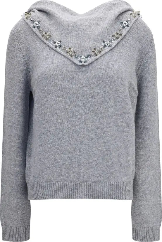 Prada

Gray Cashmere Sweatshirt