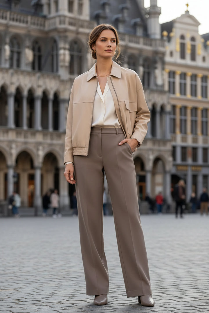 Brunello Cucinelli

Beige Leather Leather Jacket