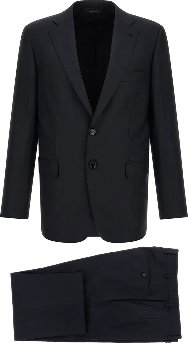 Brioni Brunico Men’s Midnight Blue Virgin Wool Suit