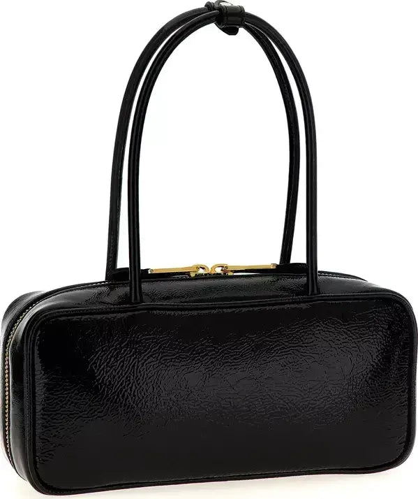 Miu Miu Black Beau Naplak Patent Leather Bag