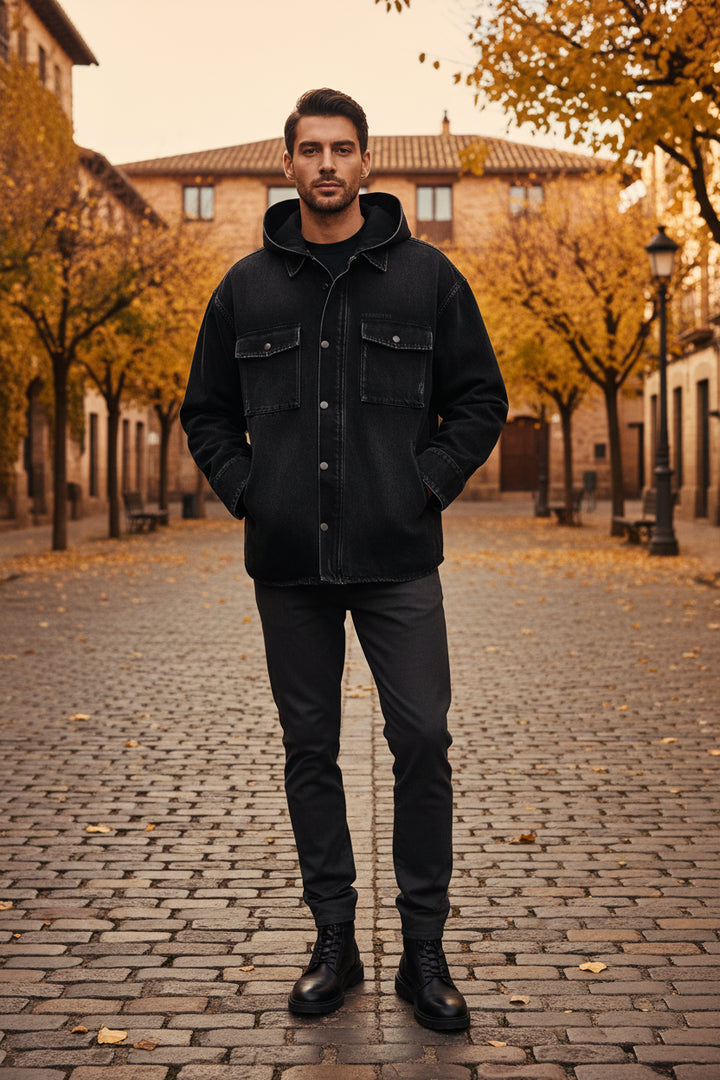Balenciaga

Black Cotton Denim Jacket
