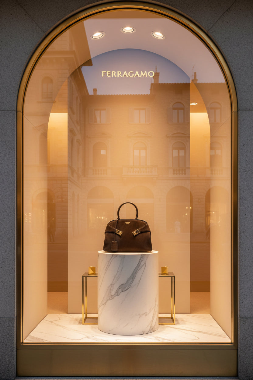 Ferragamo

Brown Goatskin Handbag