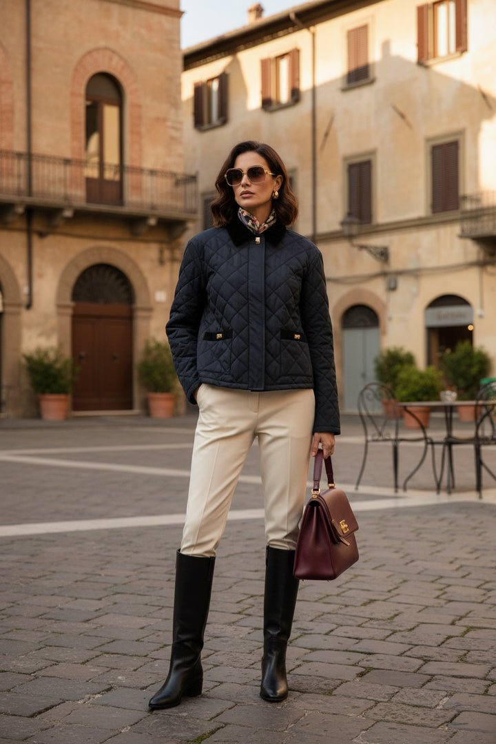 Ferragamo

Black Cotton Full-Length Jacket