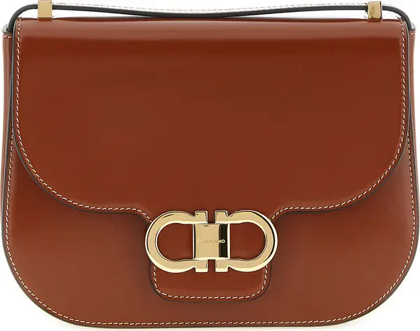 Ferragamo

Brown Calfskin Crossbody Bag