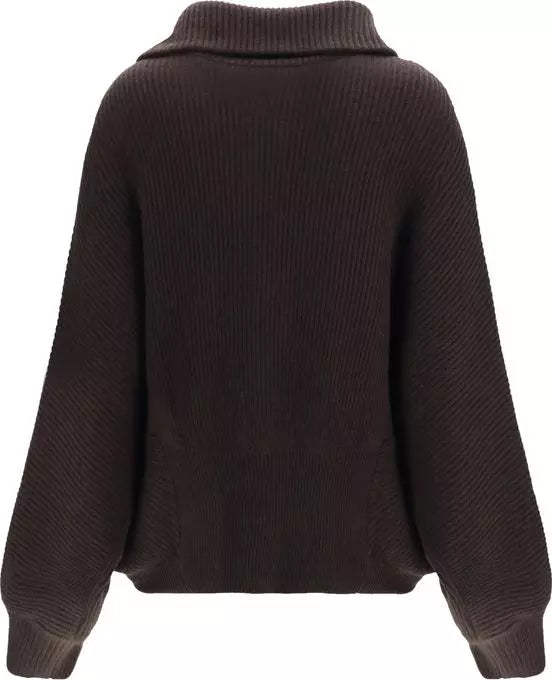Brunello Cucinelli Brown Cashmere Cardigan for Women | S7